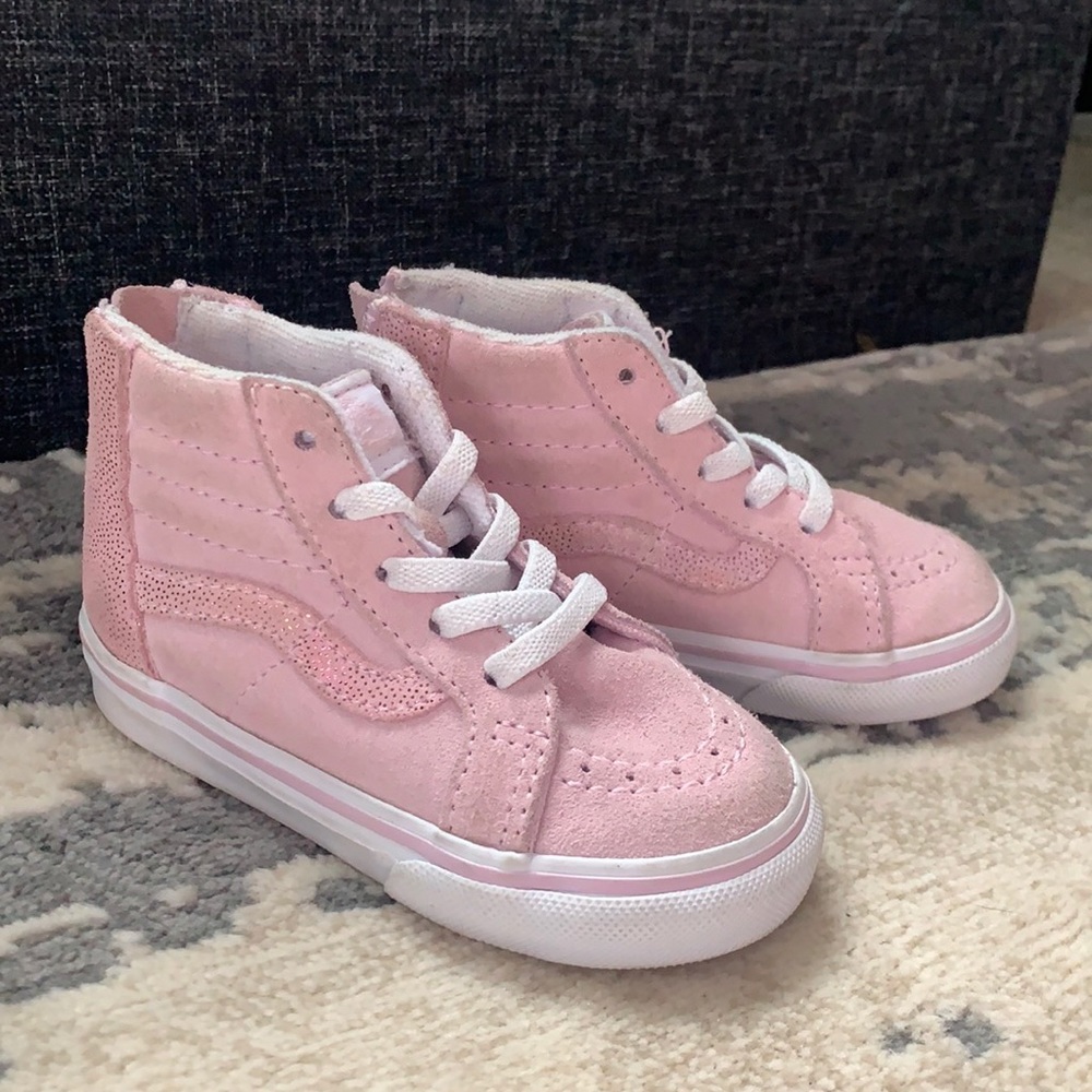 Toddler High Top Vans With Zipper